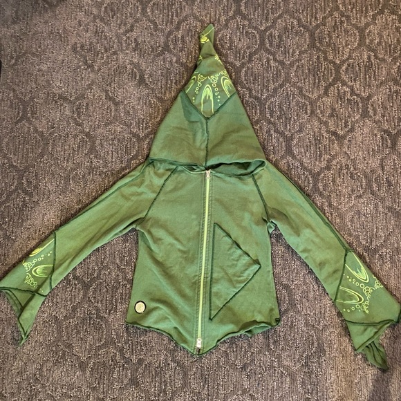 Stunningly unique, green, elf-sweater!!! - Picture 1 of 5